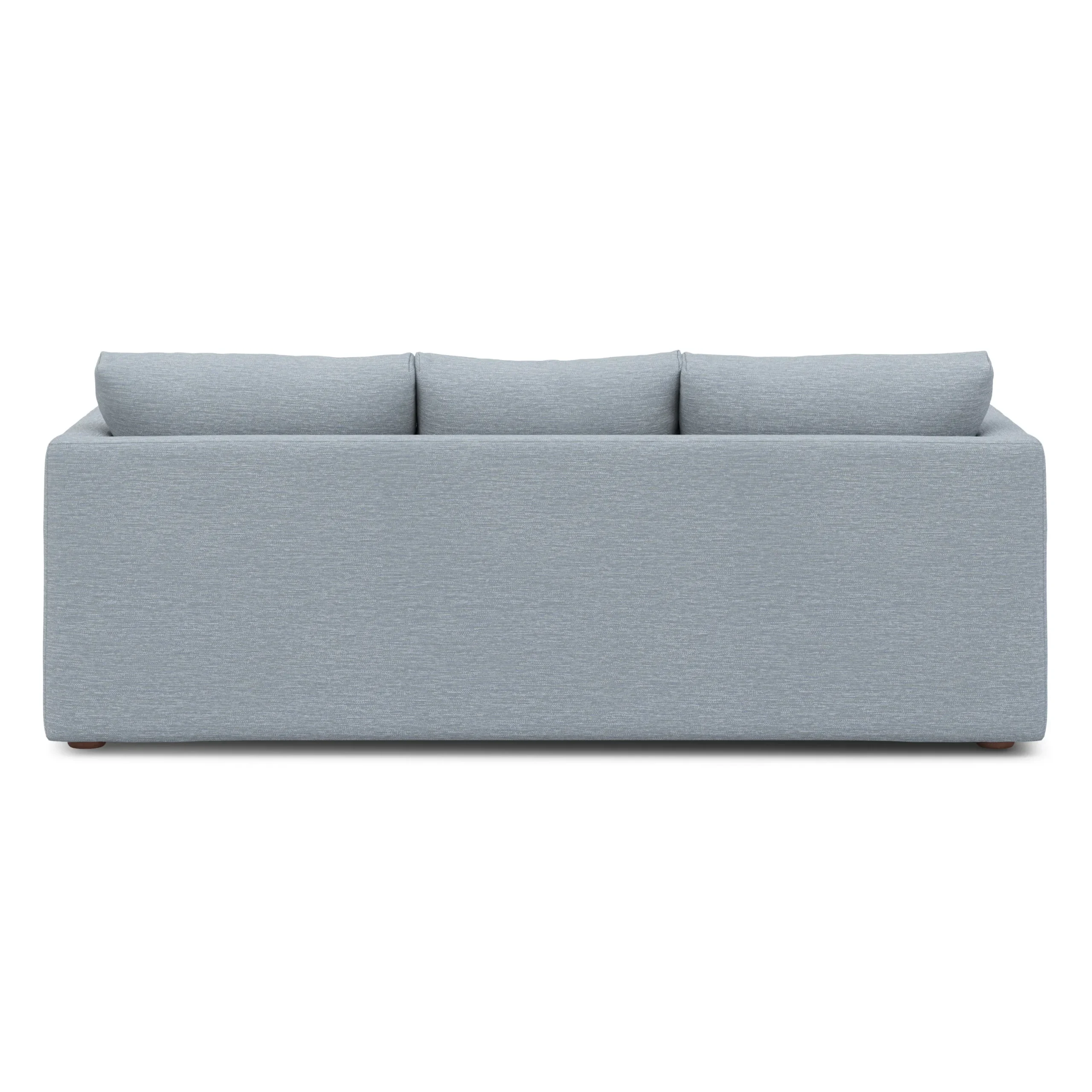 Marina 90_ Sofa - Silver Light Blue - Image 5