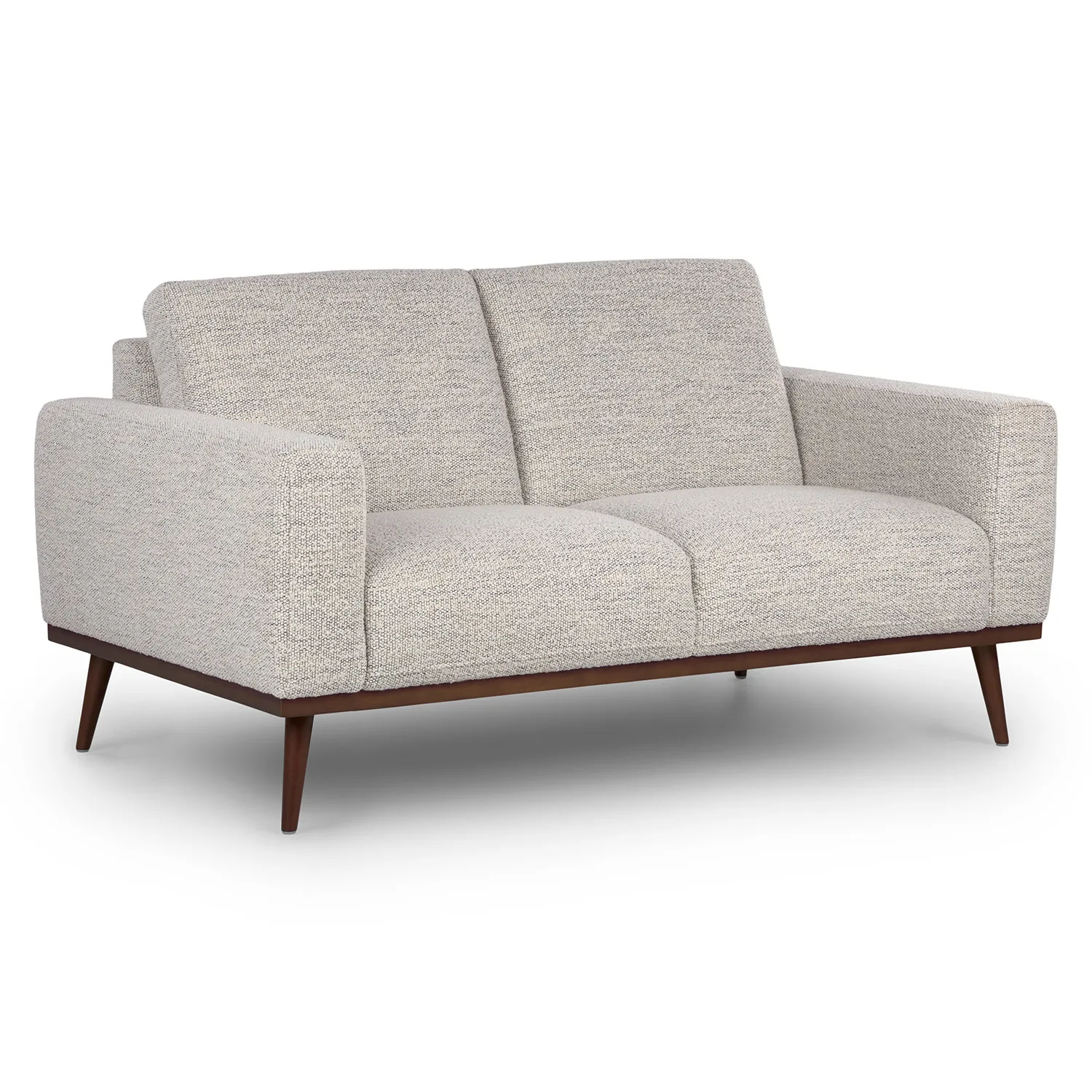 Rhett 63.5_ Loveseat - Pepper Ivory - Image 11