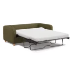 Vati 80_ Sofa Bed - Natural Oak and Napa Moss