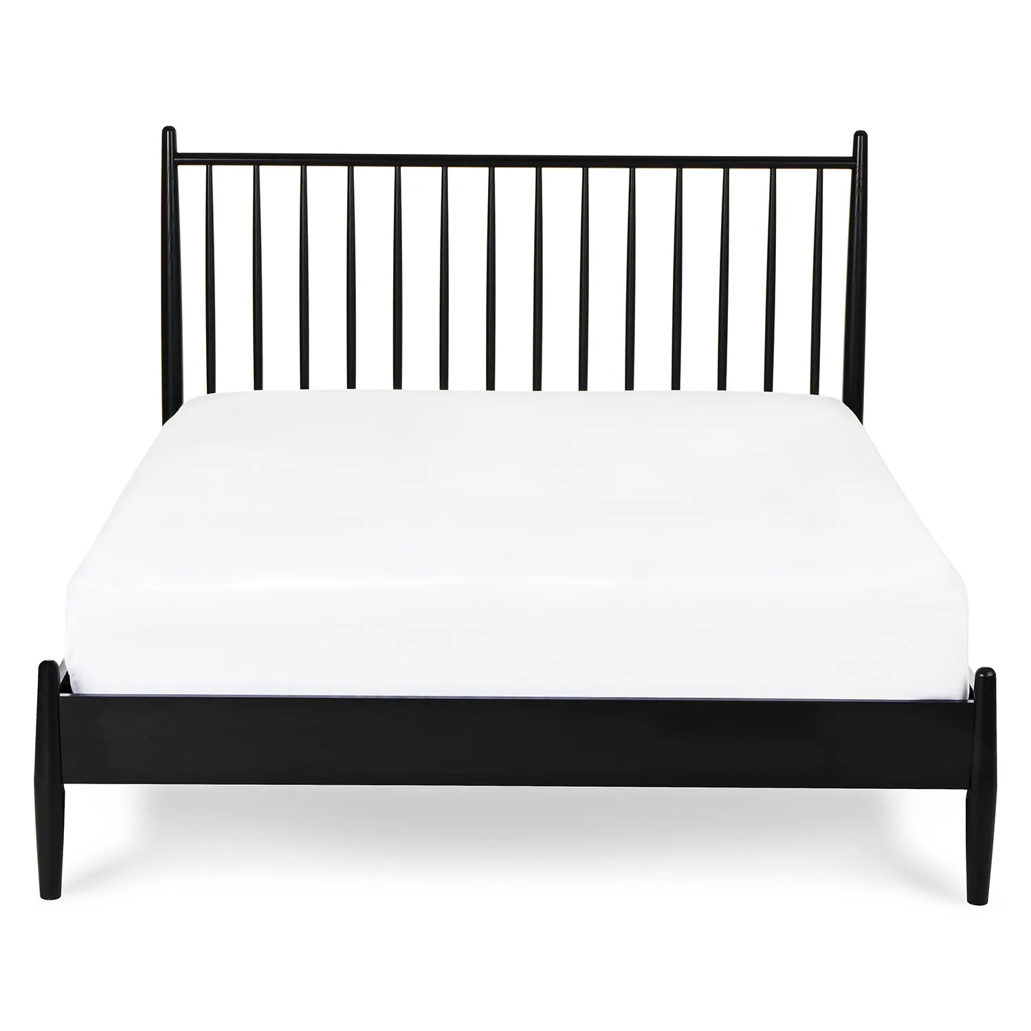 Lenia Queen Bed - Black - Image 4