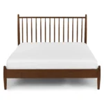 Lenia Queen Bed - Walnut