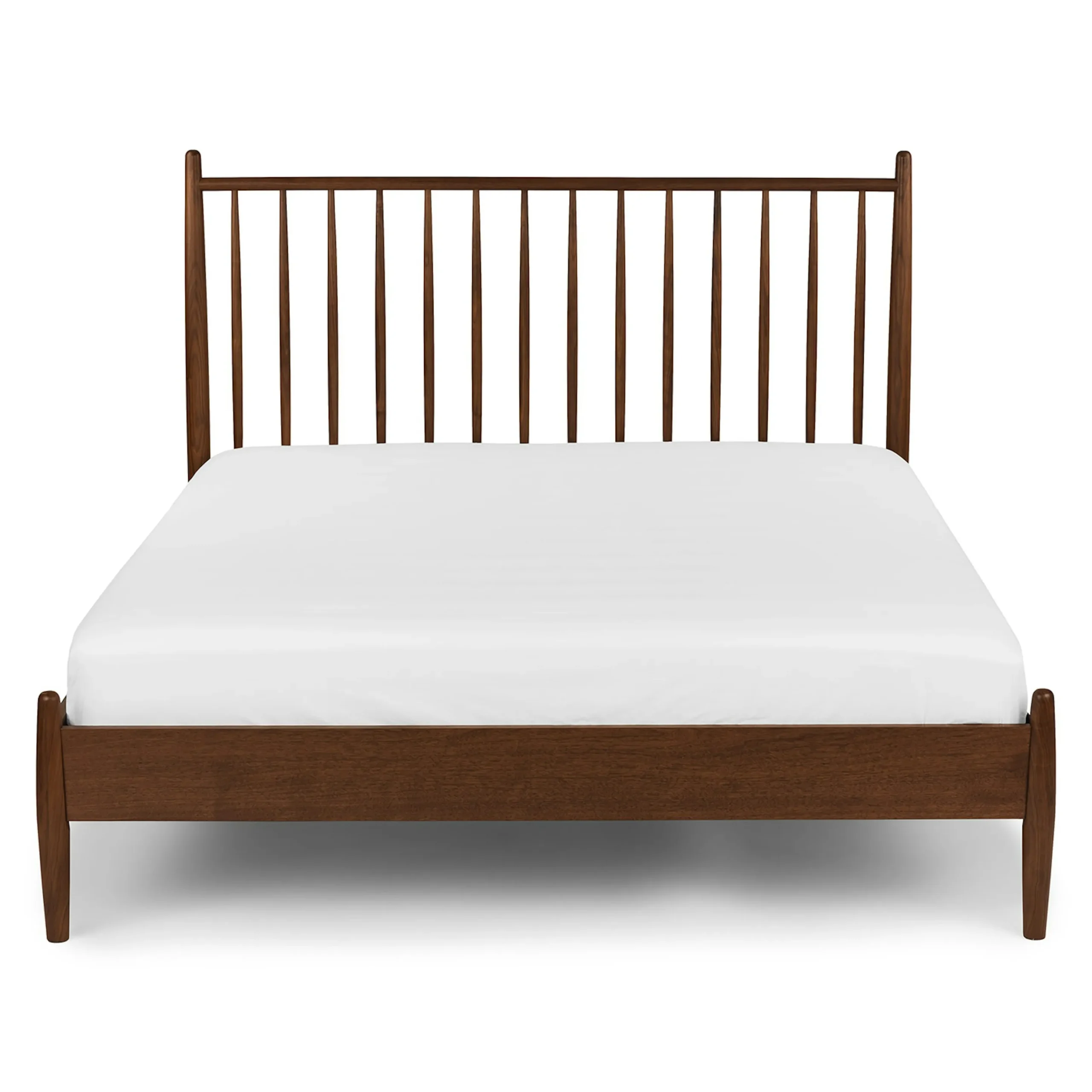Lenia Queen Bed - Walnut - Image 4