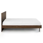 Nera Queen Low Profile Bed - Walnut
