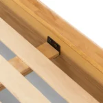 Pactera King Storage Bed - Oak