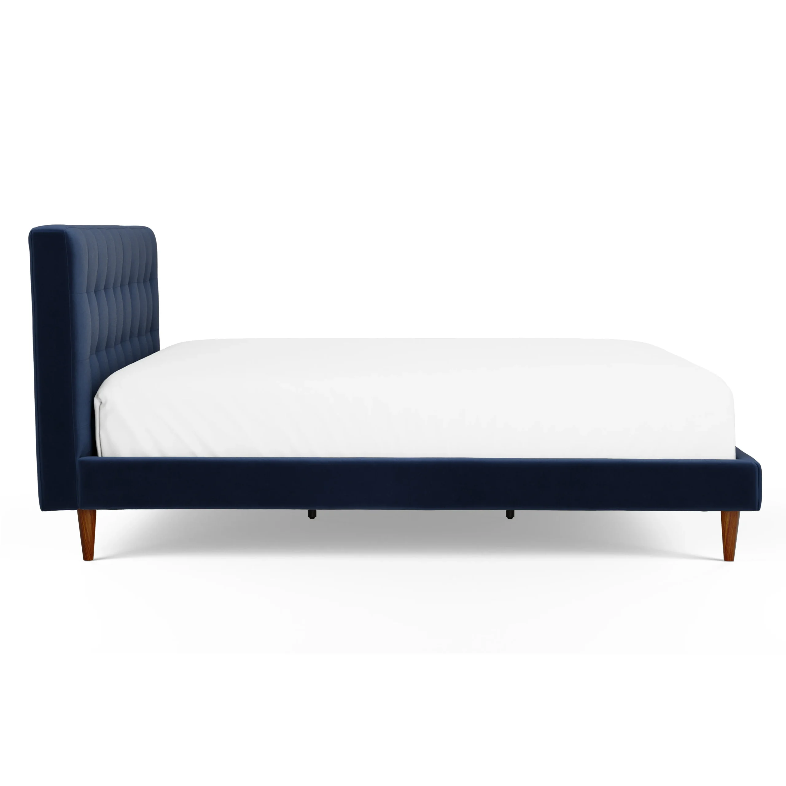 Sven King Tufted Velvet Bed - Plush Cascadia Blue - Image 10