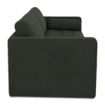 Sven 88_ Tufted Sofa Bed - Green Wool Bouclé