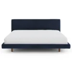 Tessu Full Low Profile Velvet Bed - Hale Ink