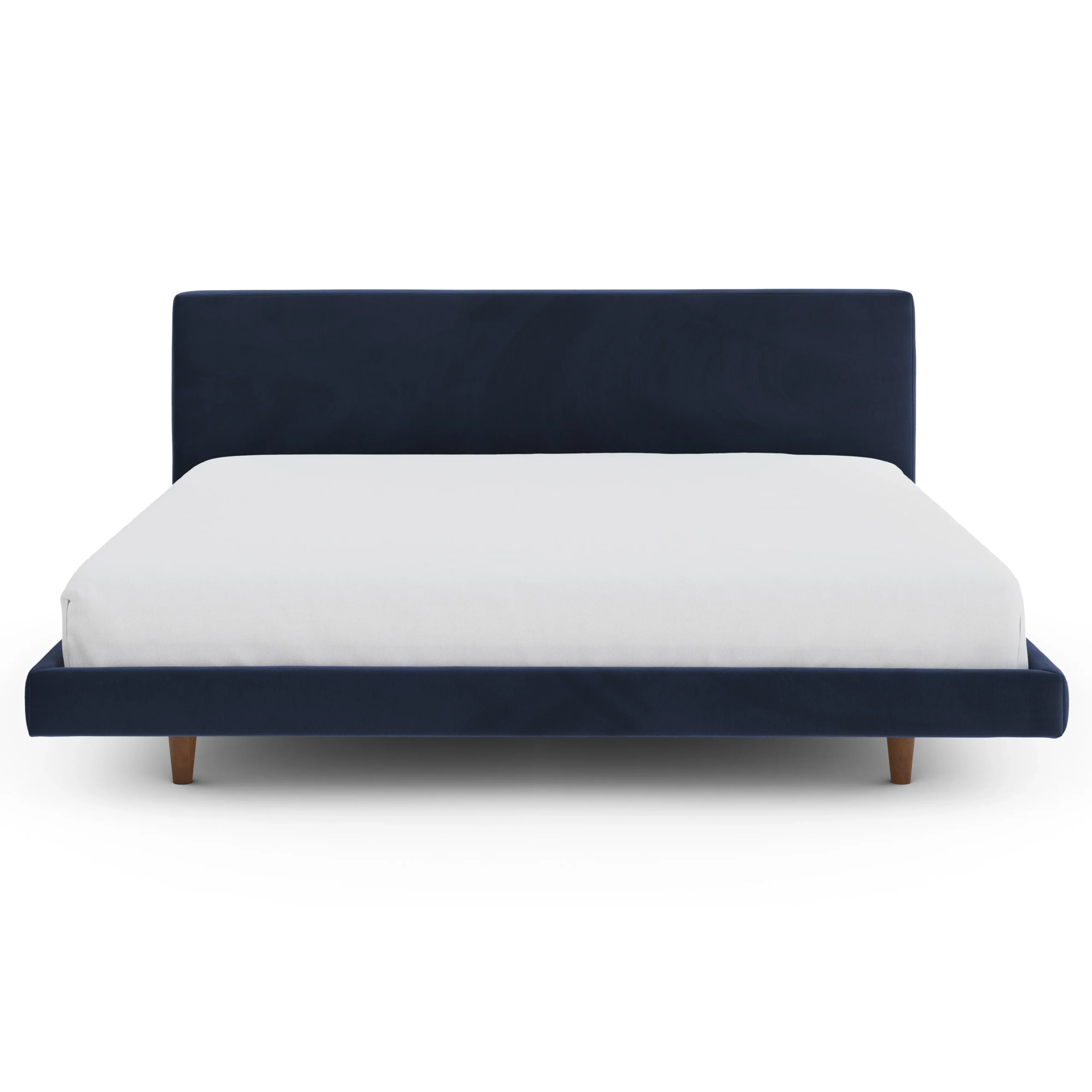 Tessu Full Low Profile Velvet Bed - Hale Ink - Image 5