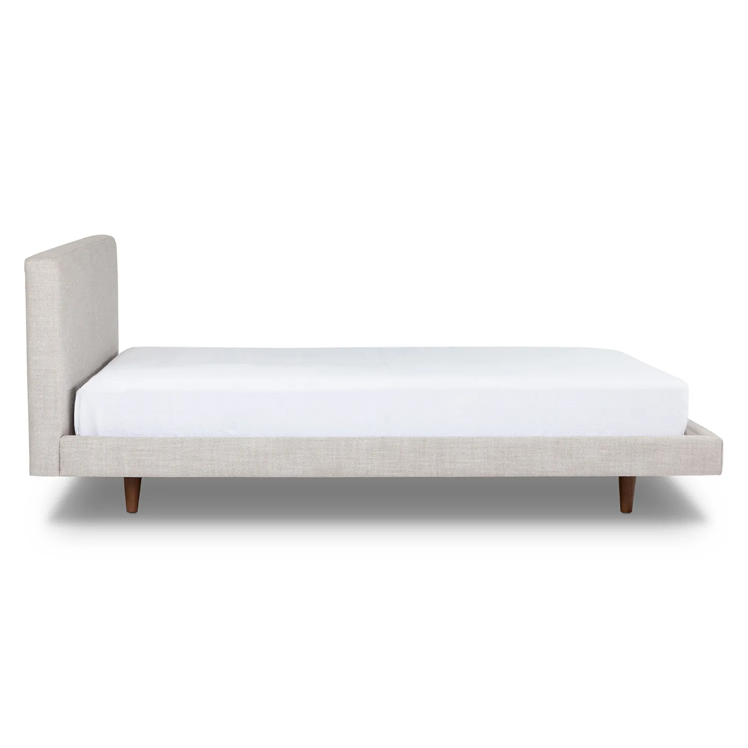 Tessu King Low Profile Upholstered Bed - Clay Taupe - Image 8