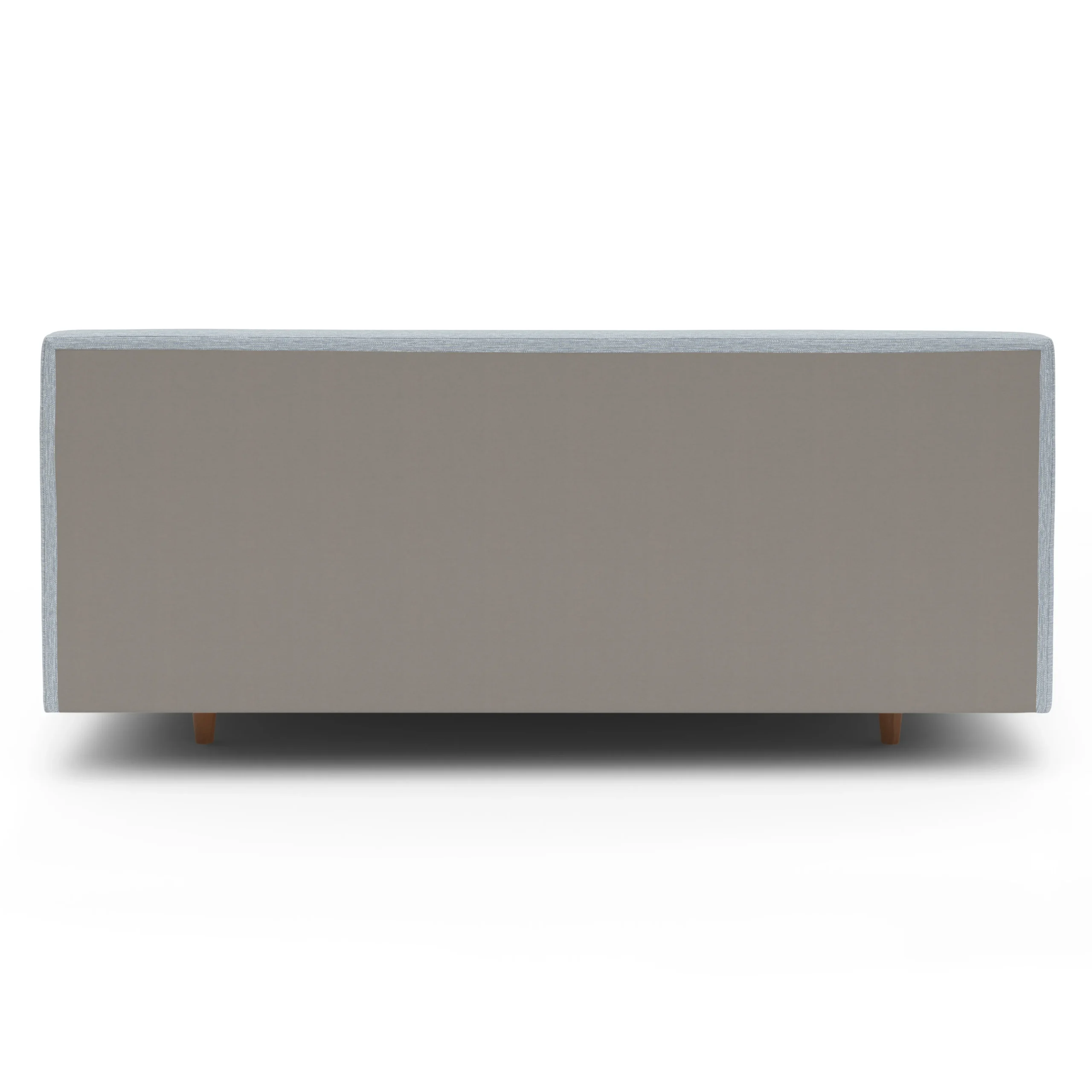Tessu King Low Profile Upholstered Bed - Silver Light Blue - Image 8