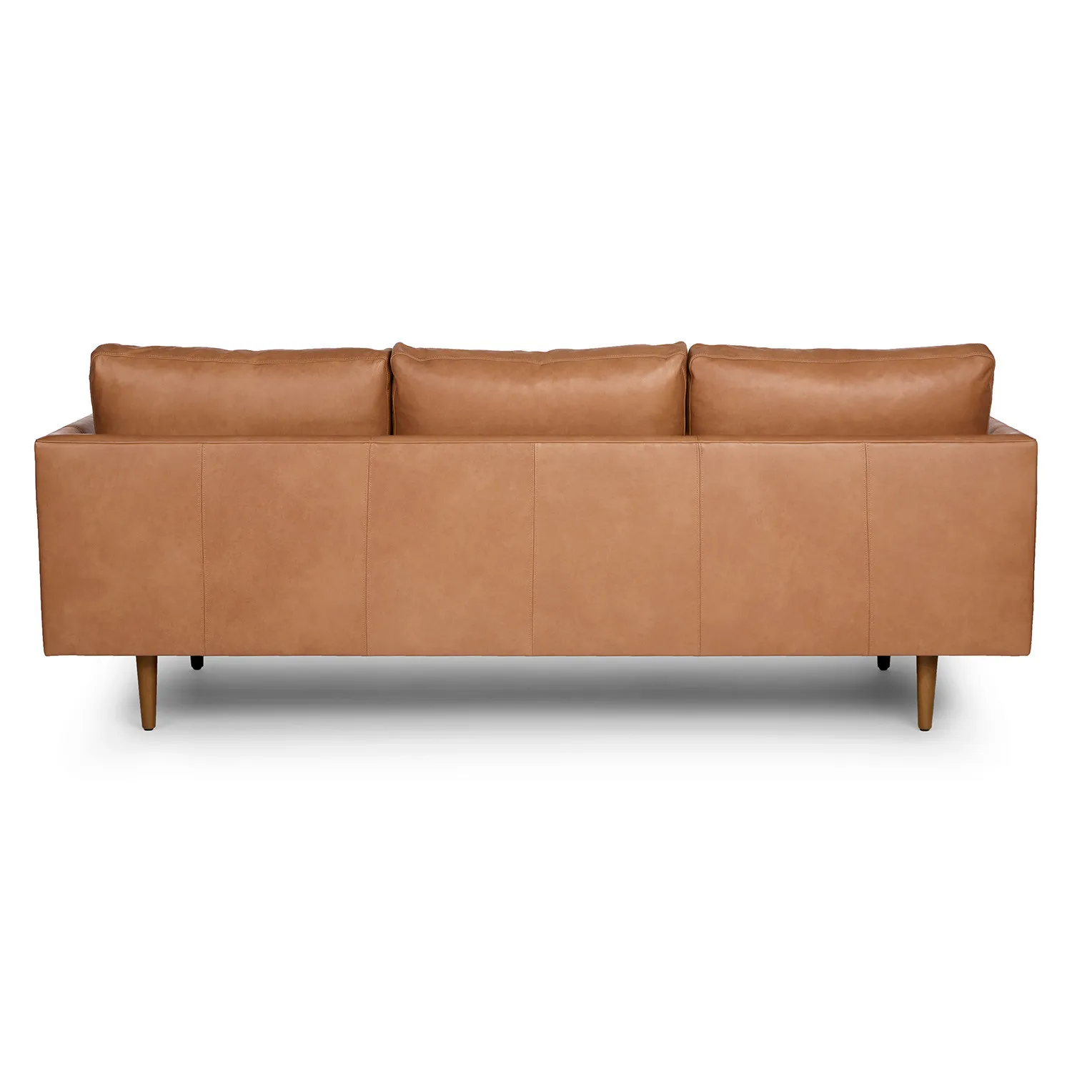Burrard 83.5_ Leather Sofa - Bella Caramel - Image 6
