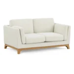Ceni 61_ Loveseat - Buckler Ivory
