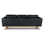 Timber 90_ Leather Sofa - Charme Black