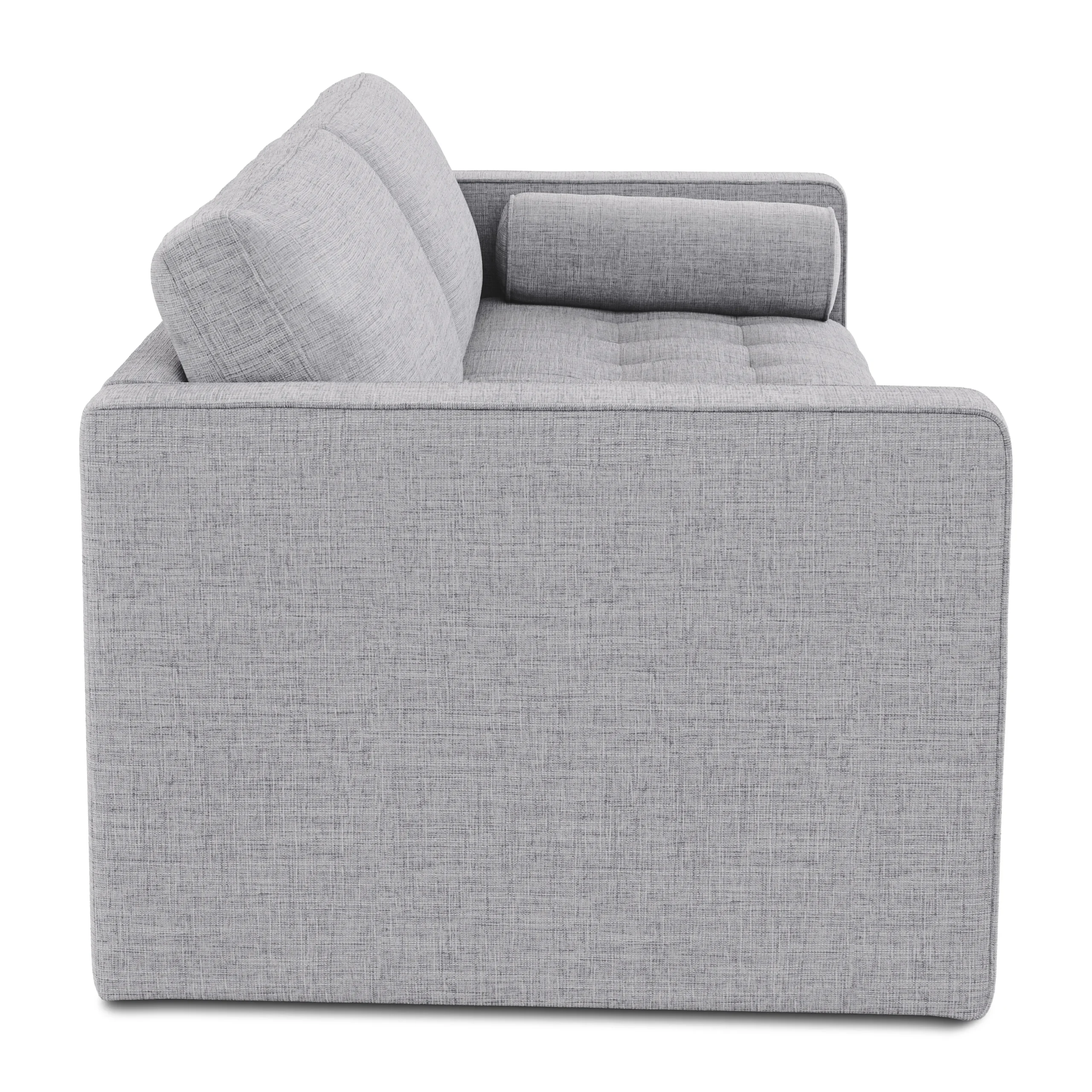 Sven 88_ Tufted Sofa Bed - Stone Gray - Image 15