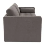 Sven 88_ Tufted Velvet Sofa Bed - Hale Warm Gray