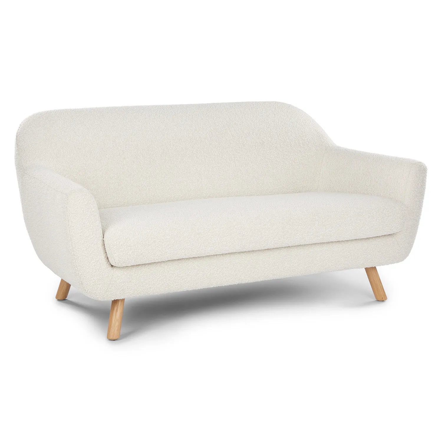 Gabriola 64_ Loveseat - Ivory Bouclé - Image 6