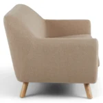 Gabriola 64_ Loveseat - Sandstone Wool Bouclé