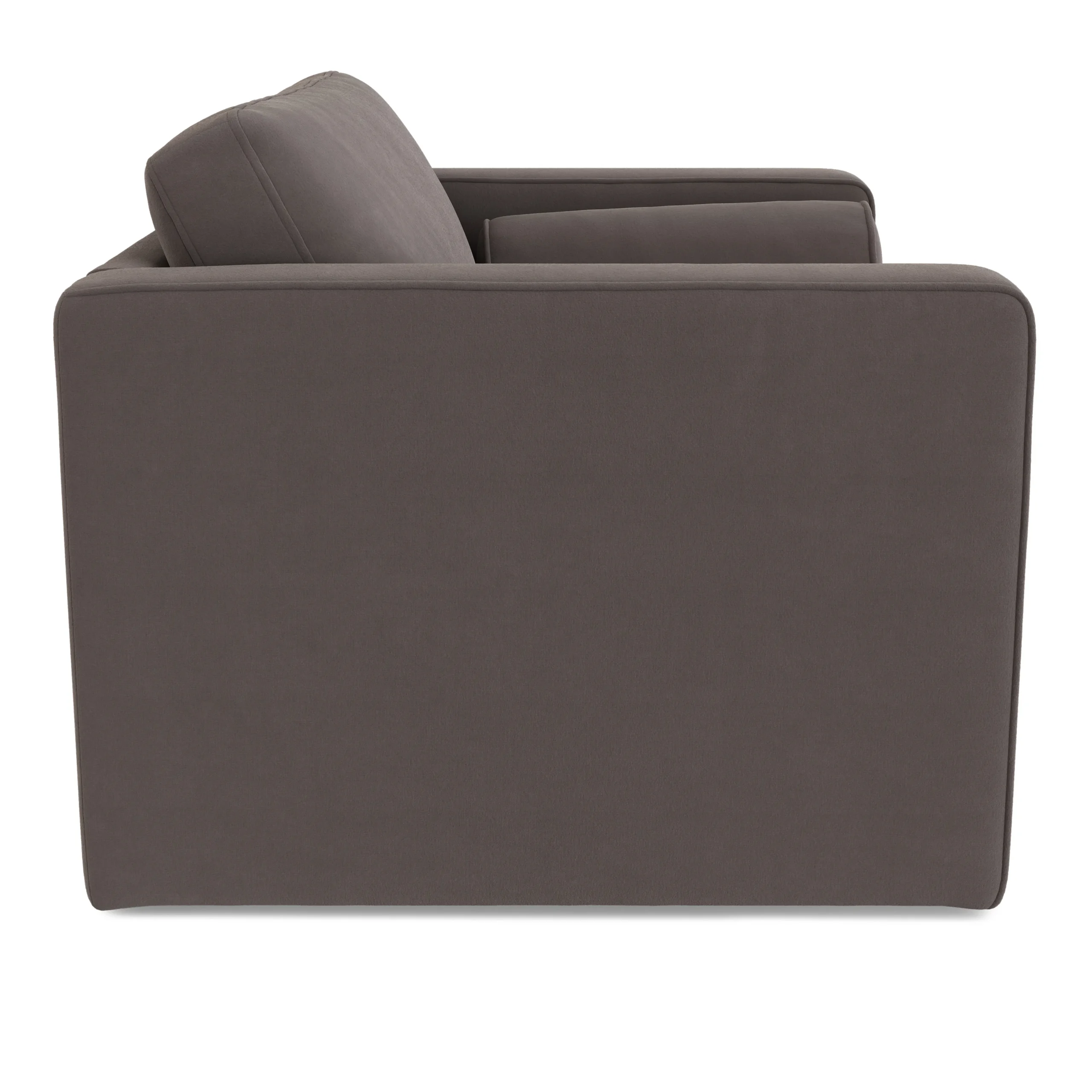 Sven 45.5_ Tufted Velvet Sleeper Chair - Hale Warm Gray - Image 15