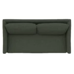 Landry 72_ Loveseat - Green Wool Bouclé