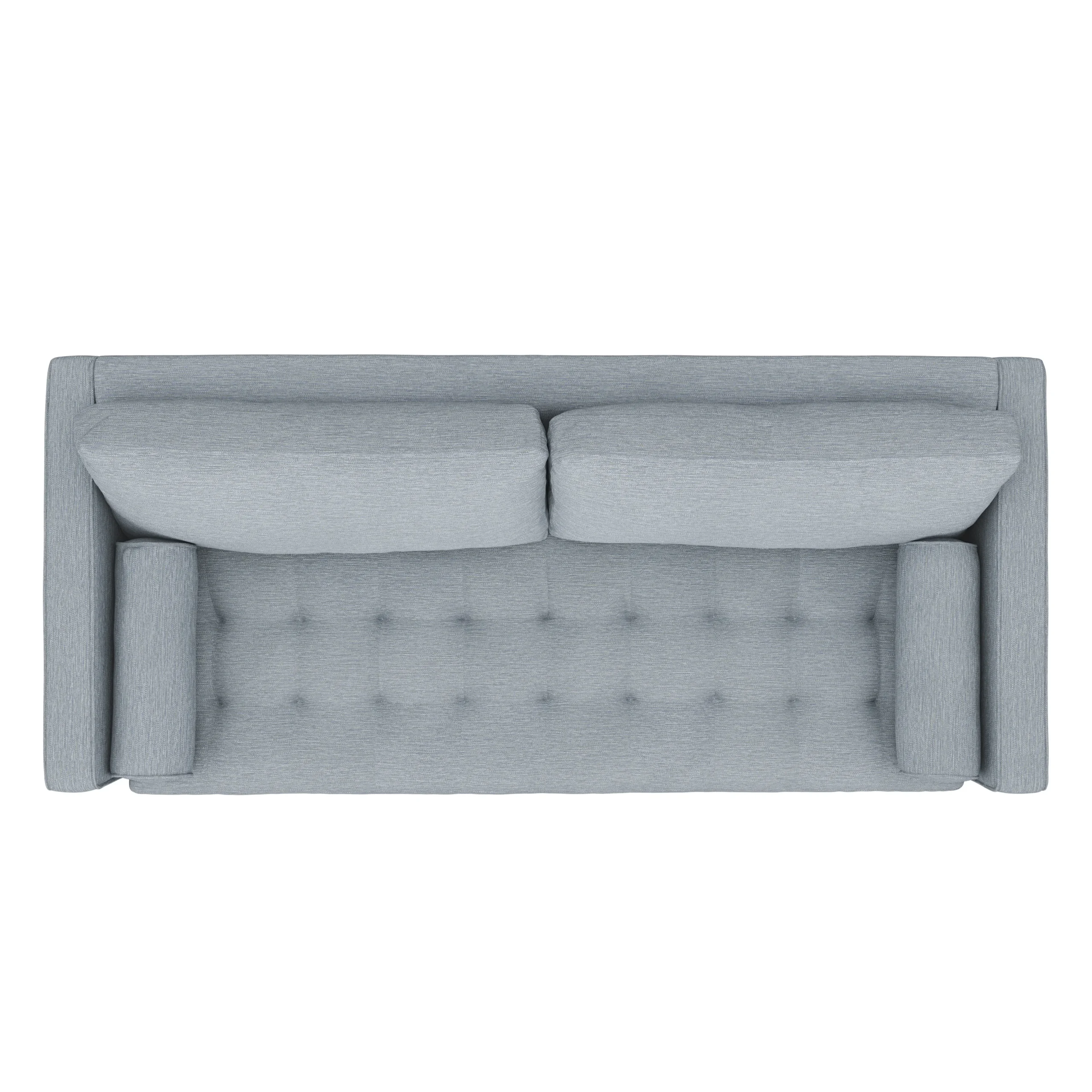 Sven 88_ Grounded Tufted Sofa - Silver Light Blue - Image 6