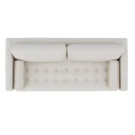 Sven 88_ Grounded Tufted Sofa - Biscuit Cream