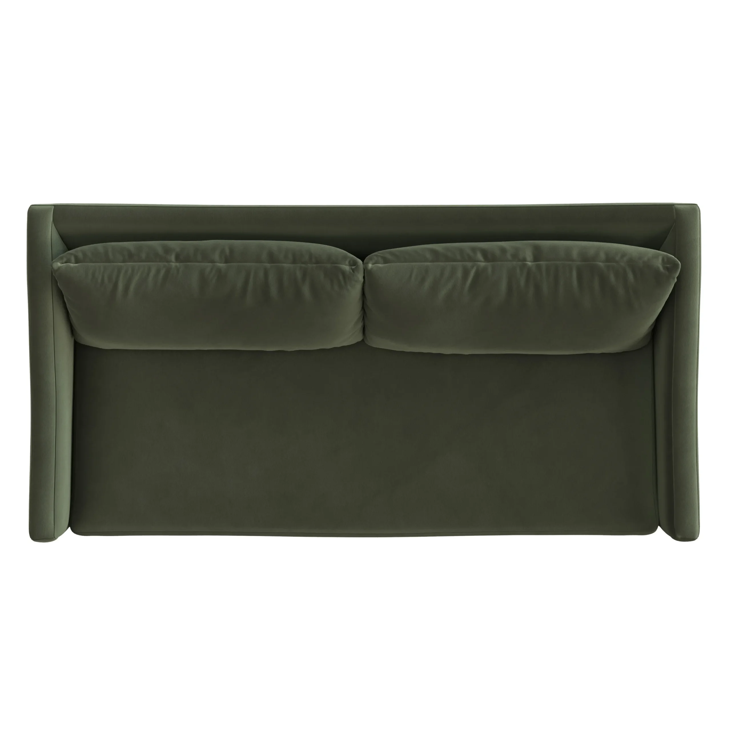 Landry 72_ Velvet Loveseat - Hale Fir Green - Image 6