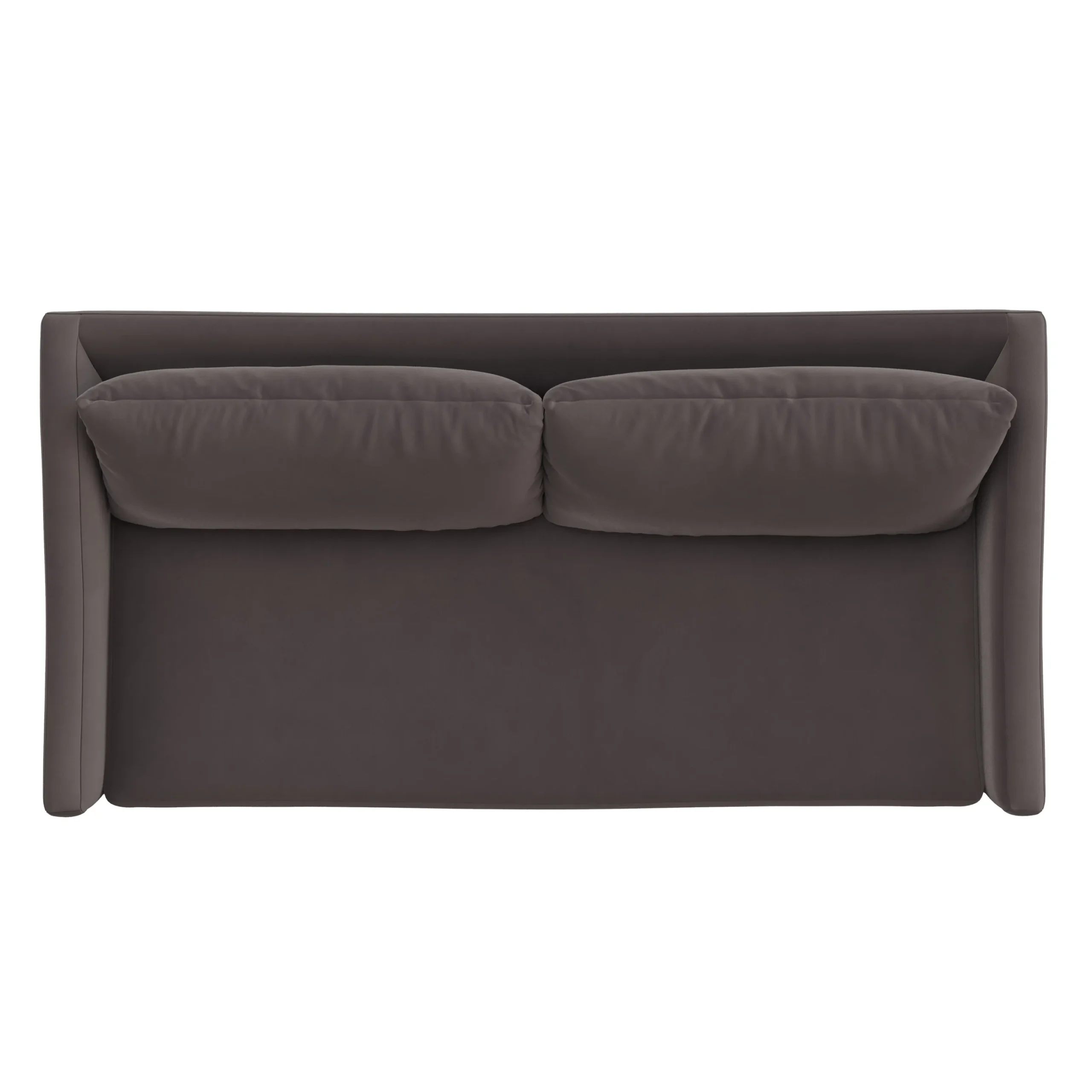 Landry 72_ Velvet Loveseat - Hale Warm Gray - Image 6