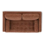Sven 72_ Tufted Loveseat - Napa Rust