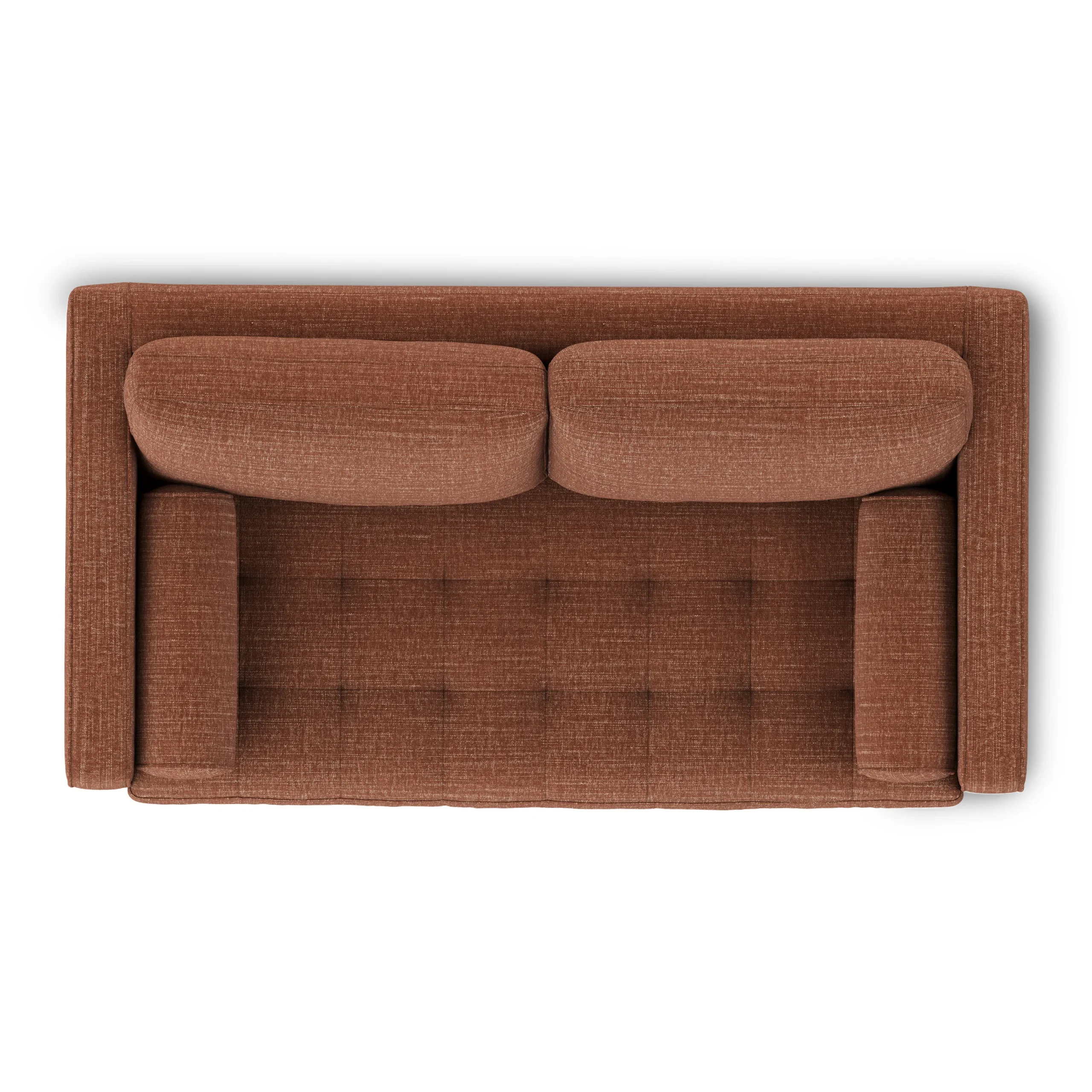 Sven 72_ Tufted Loveseat - Napa Rust - Image 3