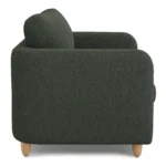 Vati 53_ Sleeper Chair - Green Wool Bouclé