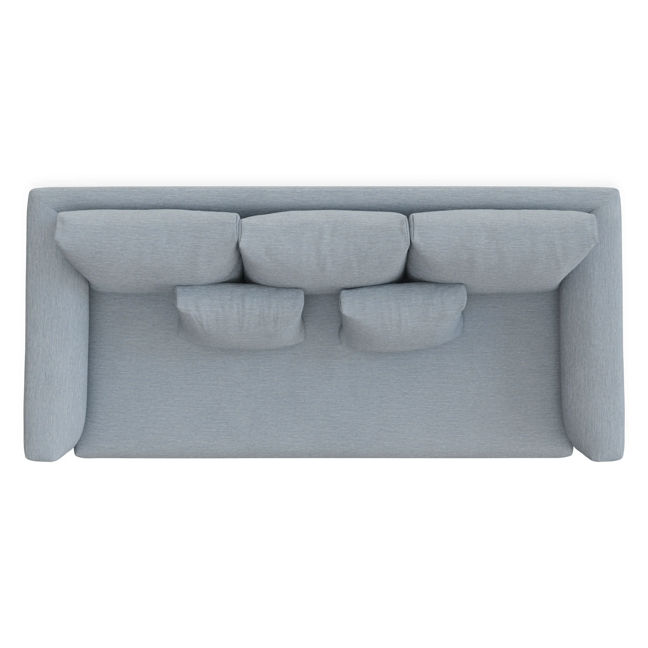 Marina 80_ Sofa - Silver Light Blue - Image 6