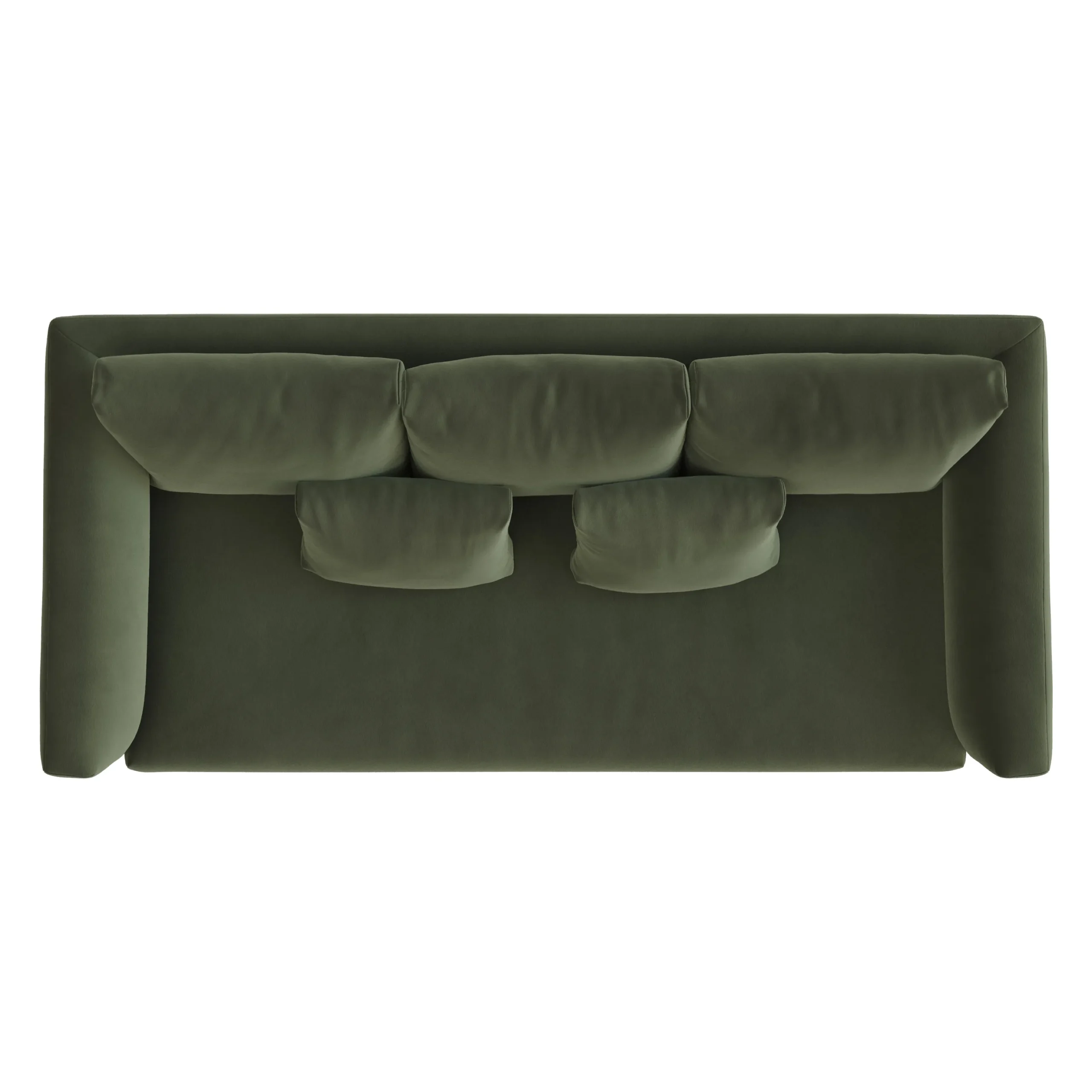 Marina 80_ Velvet Sofa - Hale Fir Green - Image 6