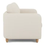Vati 53_ Sleeper Chair - Ivory Wool Bouclé