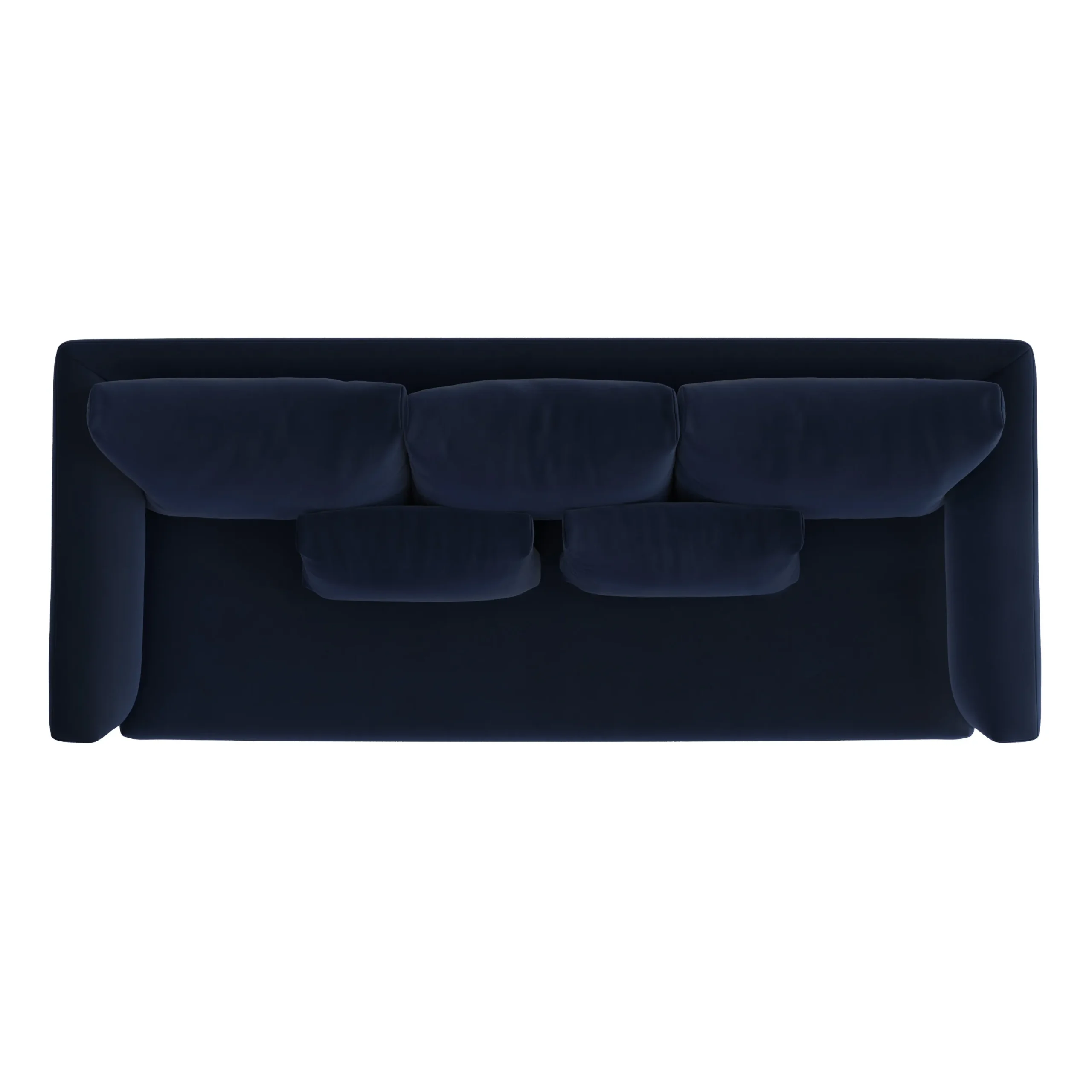 Marina 90_ Velvet Sofa - Hale Ink - Image 6