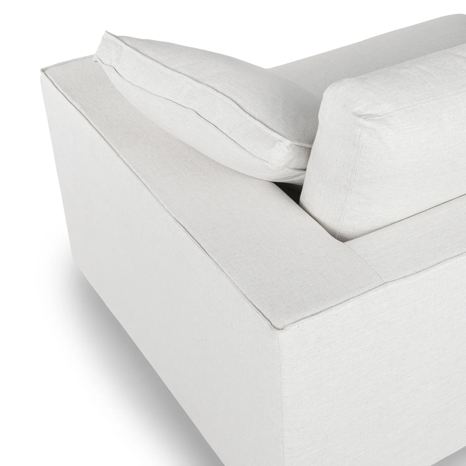 Sitka 99_ Sofa - Quartz White - Image 3