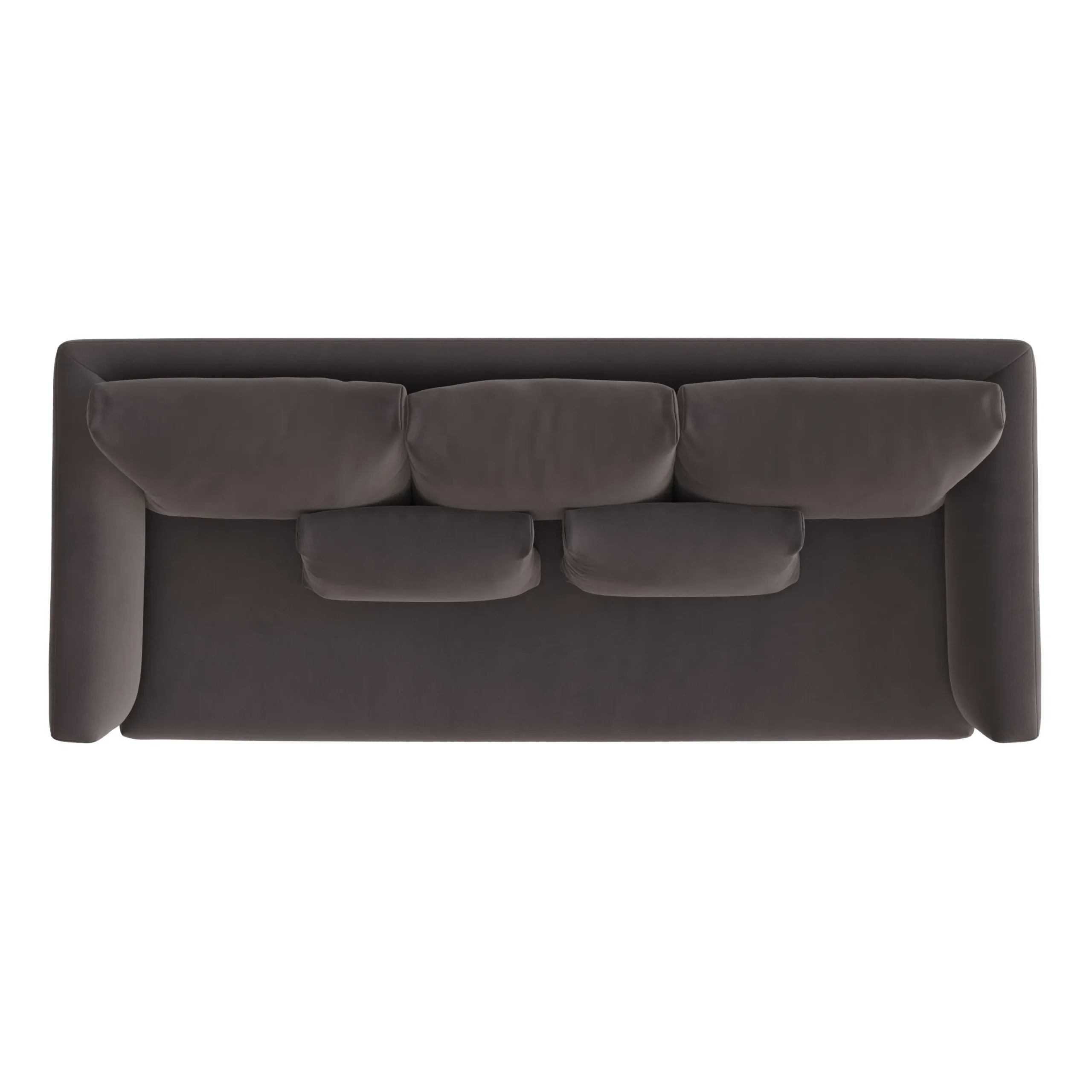 Marina 90_ Velvet Sofa - Hale Warm Gray - Image 6