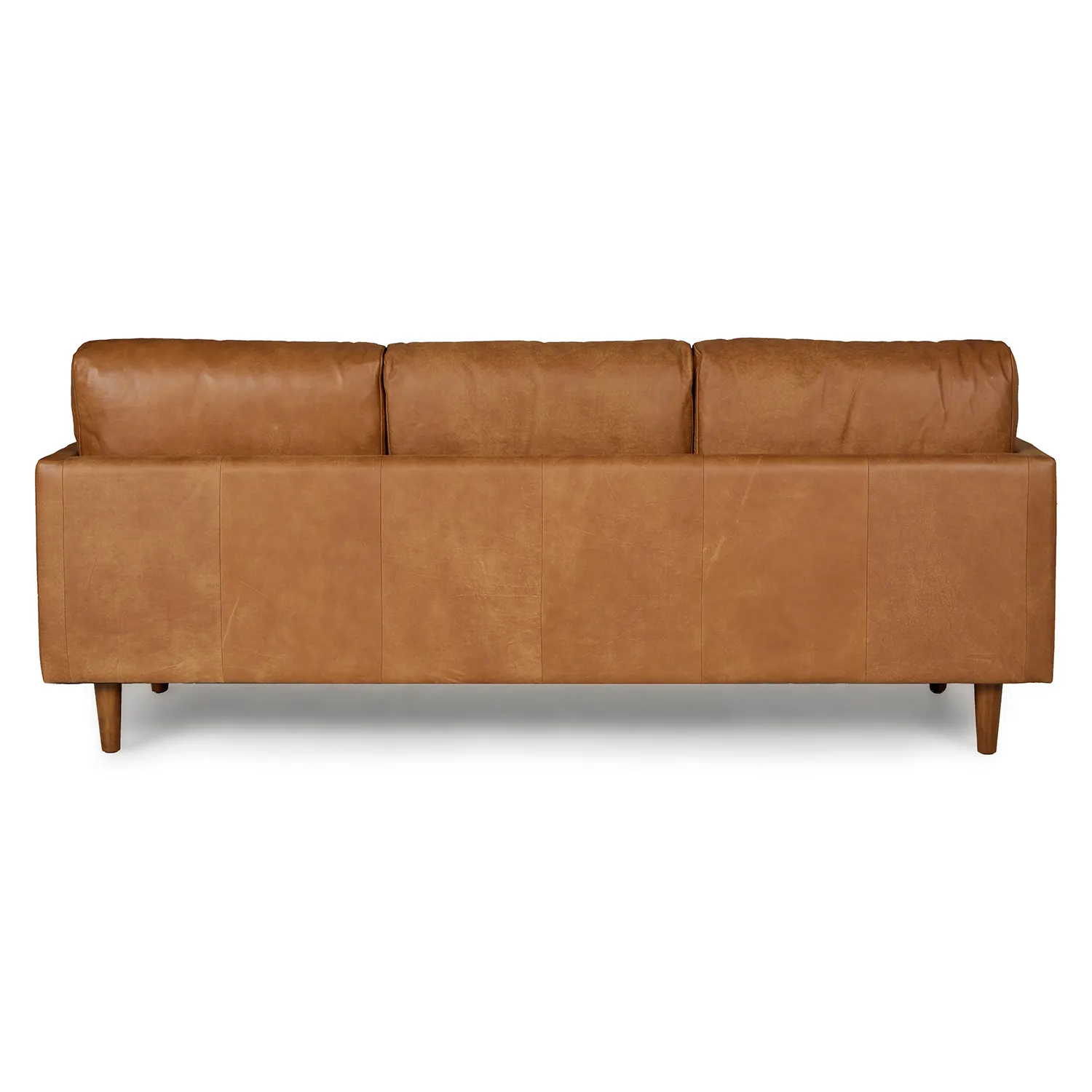 Nirvana 81_ Leather Sofa - Dakota Tan - Image 6
