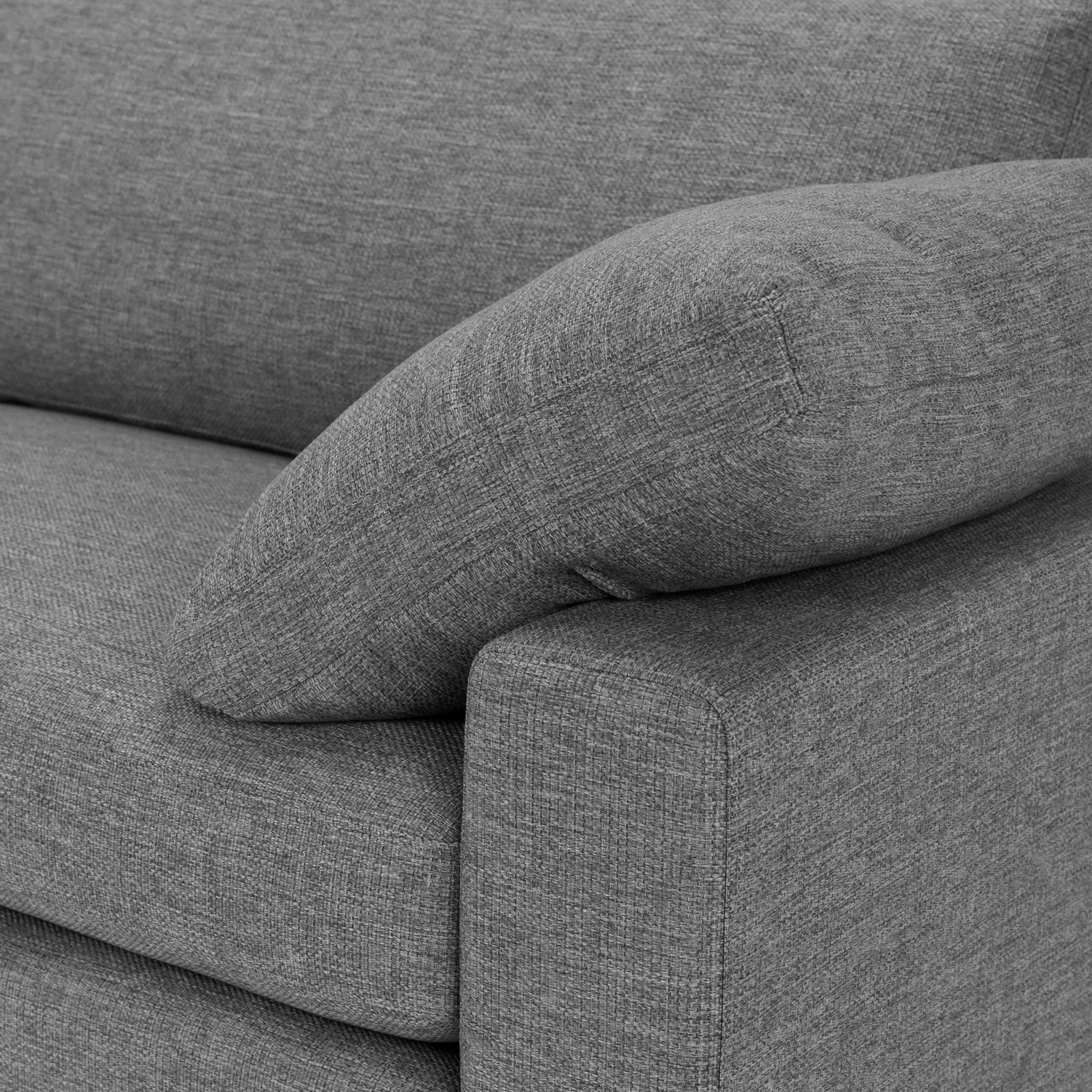 Nova 90.5_ Sofa - Gravel Gray - Image 6