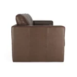 Sven 88_ Tufted Leather Sofa Bed - Charme Chocolat