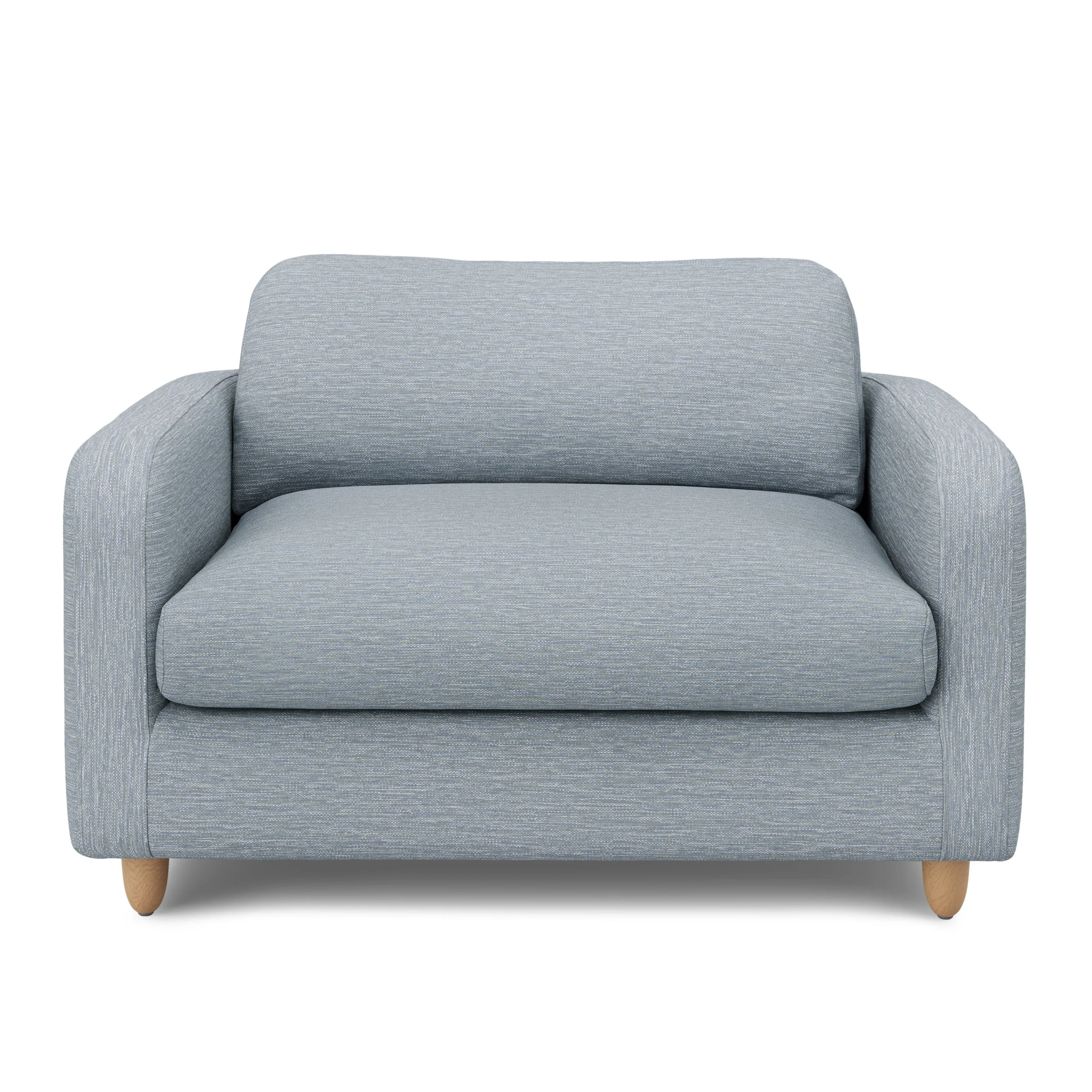 Vati 53_ Sleeper Chair -  Silver Light Blue - Image 15
