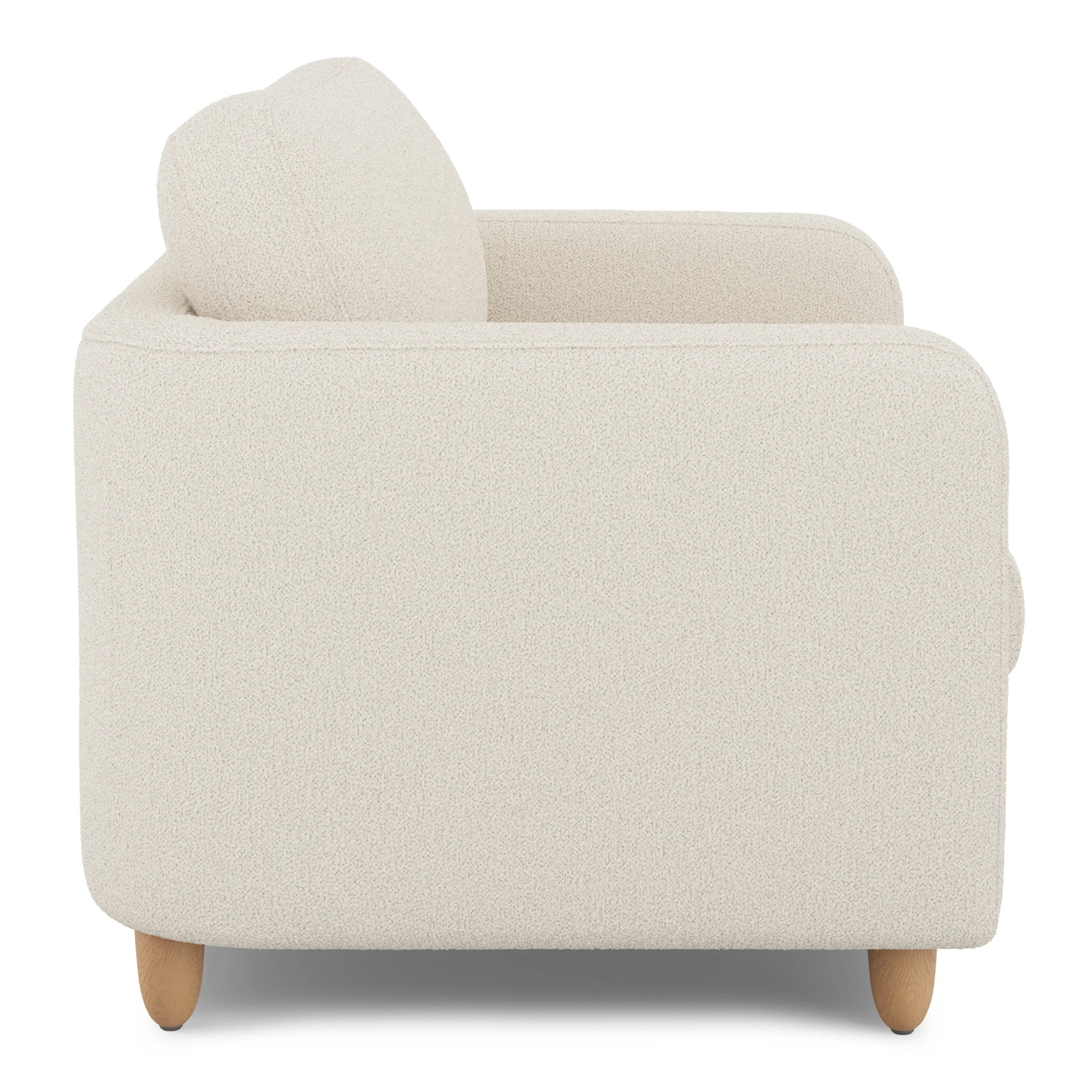Vati 80_ Sofa Bed - Natural Oak and Ivory Wool Bouclé - Image 13