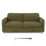 Vati 80_ Sofa Bed - Natural Oak and Napa Moss