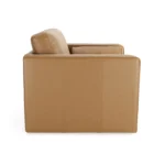 Sven 88_ Tufted Leather Sofa Bed - Charme Tan