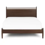 Lenia Queen Panel Bed - Walnut