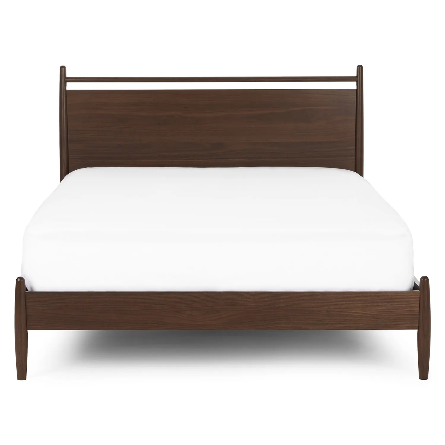Lenia Queen Panel Bed - Walnut - Image 5