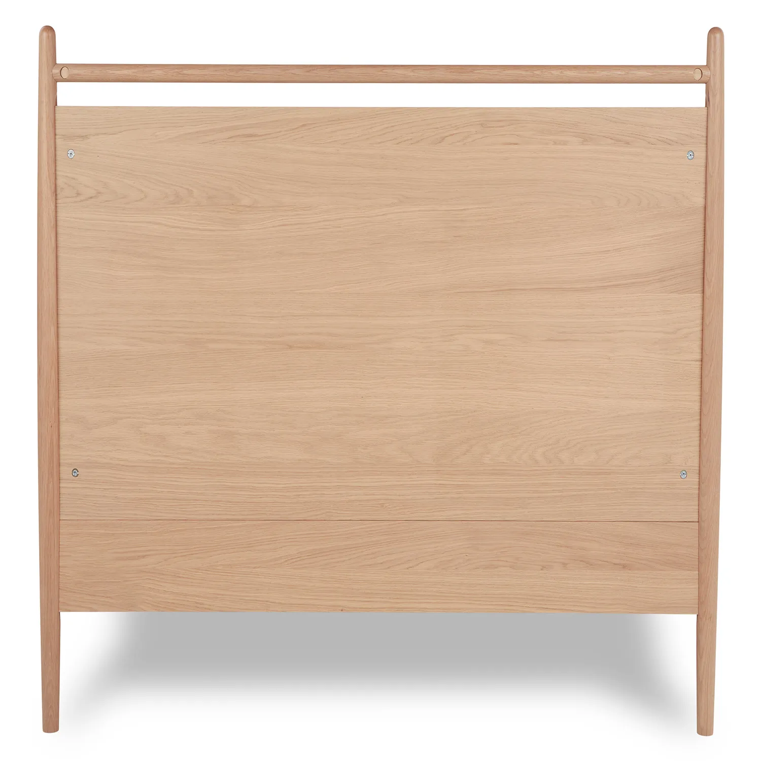 Lenia Twin Panel Bed - White Oak - Image 14
