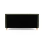 Sven King Tufted Velvet Bed - Plush Pacific Green