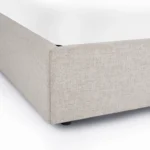 Sven Queen Tufted Storage Bed - Birch Ivory