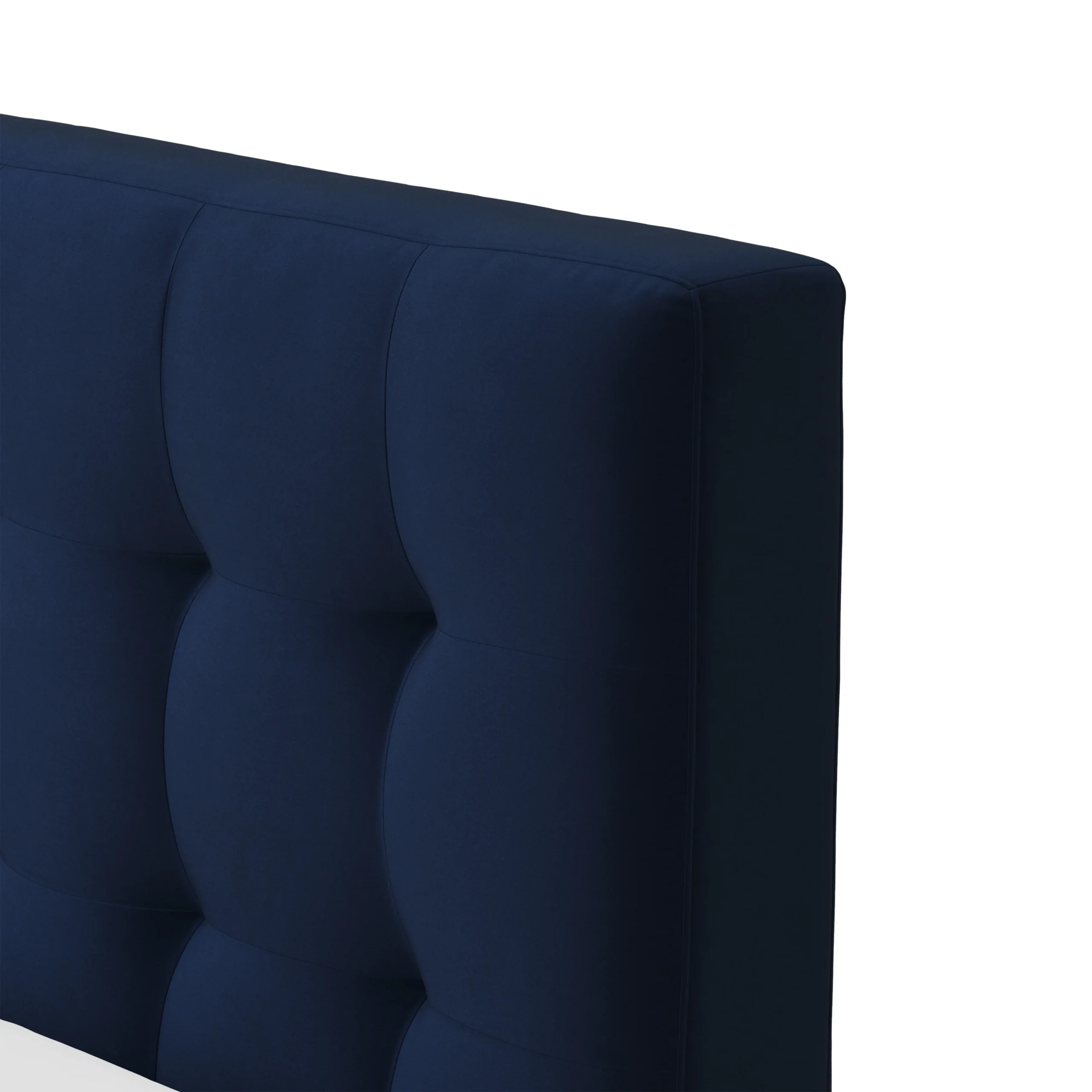 Sven Queen Tufted Velvet Bed - Plush Cascadia Blue - Image 7