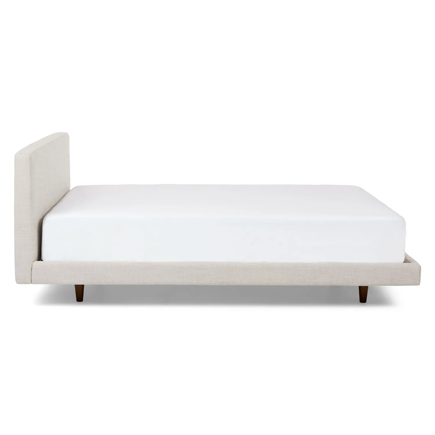 Tessu California King Low Profile Upholstered Bed - Clay Taupe - Image 9
